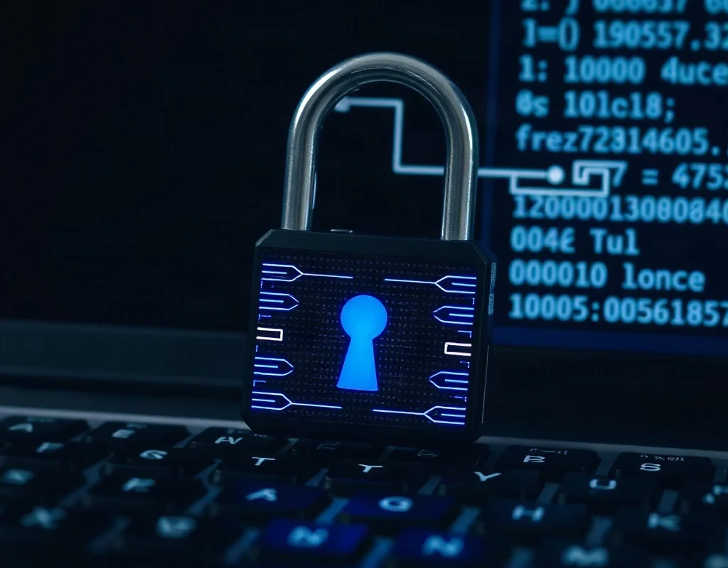 Digital padlock on keyboard symbolizing legal restrictions on online betting.