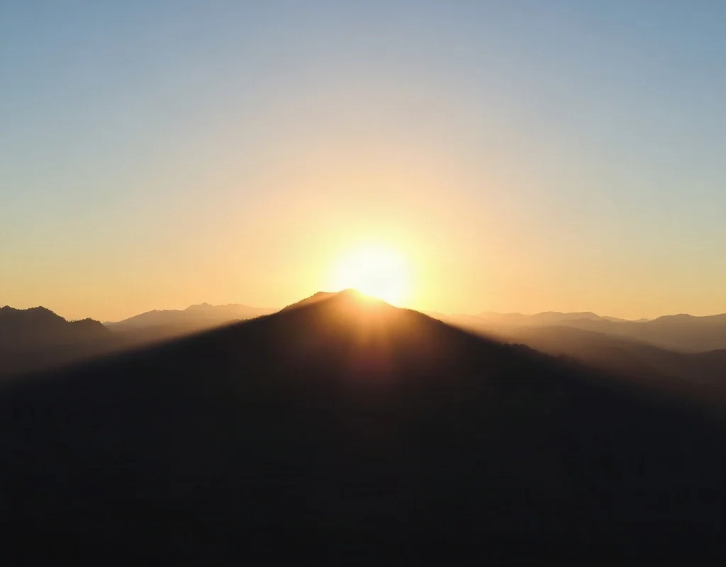 Sunrise representing a new beginning for responsible gambling